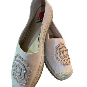 Brand new Karl Lagerfel canvas shoes.